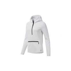 Bluzy Reebok Sport Bluza z kapturem Thermowarm Delta Peak Control. Szare bluzy damskie z kapturem Reebok Sport, s, bez wzorów, bez rękawów. Za 379,00 zł.