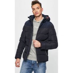 Tom Tailor Denim - Kurtka. Niebieskie płaszcze męskie TOM TAILOR DENIM, xl, bez wzorów, z poliesteru, krótkie, bez kaptura. W wyprzedaży za 379,90 zł.