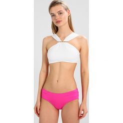 Stroje dwuczęściowe damskie: MICHAEL Michael Kors LOGO BAR HIGH NECK Góra od bikini white