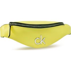 Saszetka nerka CALVIN KLEIN - Re-Lock Waistbag K60K606778 LAF. Żółte nerki damskie Calvin Klein, bez wzorów, ze skóry ekologicznej, młodzieżowe, bez dodatków. Za 399,00 zł.