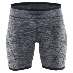 Bielizna damska: Craft Bokserki rowerowe damskie Active Comfort Bike Boxer Szare r. M-L (1905033-9999)