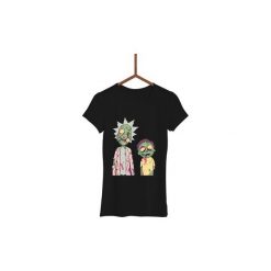 Koszulka Rick i Morty Zombie Damska. Czarne koszulki damskie Failfake, xxl, bez wzorów, bez kołnierzyka. Za 130,00 zł.