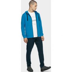 Bluza męska BLM601 - kobalt - Outhorn. Bluzy męskie Outhorn, m, bez wzorów, bez kołnierzyka, bez rękawów, bez kaptura. Za 99,99 zł.