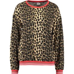 Bluzki asymetryczne: Saint Tropez STRIPED DETAIL Bluzka black