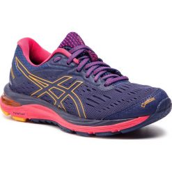 Buty ASICS - Gel-Cumulus 20 G-Tx GORE-TEX 1012A007 Indigo Blue/Amber 400. Niebieskie buty sportowe damskie Asics, bez wzorów, z tworzywa sztucznego, sportowe, do biegania, gore-tex. W wyprzedaży za 429,00 zł.