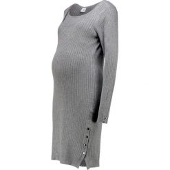Sukienki: MAMALICIOUS MLMARIAH NELL DRESS Sukienka dzianinowa medium grey melange