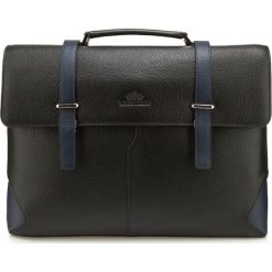 Torba na laptopa 85-3U-109-17. Niebieskie torby na laptopa Wittchen, w paski. Za 479,00 zł.