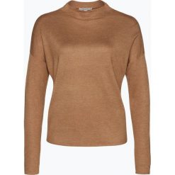 Swetry klasyczne damskie: comma casual identity – Sweter damski, beżowy