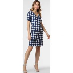 More & More - Sukienka damska, niebieski. Niebieskie sukienki damskie More & More, na imprezę, bez wzorów, bez kołnierzyka, bez rękawów, kopertowe. Za 359,95 zł.