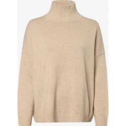 Weekend Max Mara - Sweter damski, beżowy. Brązowe swetry damskie Weekend Max Mara, xl, bez wzorów, z wełny, bez rękawów, bez kaptura. Za 699,95 zł.