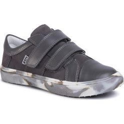 Sneakersy BARTEK - 18607-7/S1B Szary. Szare trampki chłopięce Bartek, bez wzorów, ze skóry, na rzepy. W wyprzedaży za 179,00 zł.