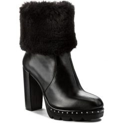 Botki damskie lity: Botki BRUNO PREMI - Nappa Fur N8503N Nero/Nero