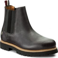 Sztyblety męskie: Sztyblety TOMMY HILFIGER – DENIM Louis 2A FM0FM00816 Dark Shadow 017