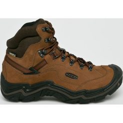Keen - Buty Galleo Mid. Żółte buty trekkingowe męskie marki Keen, ze skóry, na sznurówki, outdoorowe. W wyprzedaży za 499,90 zł.