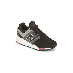 Buty Dziecko New Balance GS247. Czarne trampki chłopięce New Balance, bez wzorów, bez zapięcia. Za 289,00 zł.