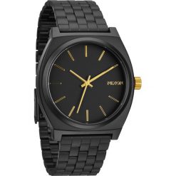 Zegarek unisex Matte Black Gold Nixon Time Teller A0452041. Czarne zegarki męskie marki Nixon. Za 359,00 zł.