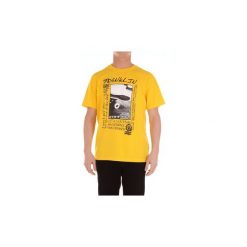 T-shirty z krótkim rękawem Franklin Marshall TSMF335ANS19. Żółte t-shirty męskie Franklin Marshall, m, bez wzorów, bez kołnierzyka, krótkie. Za 225,72 zł.