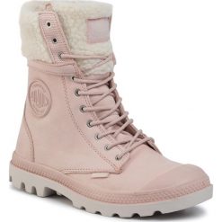 Trapery PALLADIUM - Bgy Pilot Wt 96432-612-M Rose Dust. Różowe trapery damskie Palladium, ze skóry. W wyprzedaży za 469,00 zł.