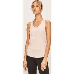 Reebok - Top. Różowe topy damskie Reebok, s, bez wzorów, z poliesteru, bez rękawów. Za 79,90 zł.