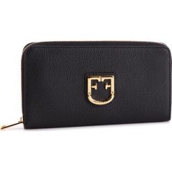 Duży Portfel Damski FURLA - Belvedere 1008480 P PBF2 Q26 Onyx. Czarne portfele damskie marki Furla, ze skóry. Za 780,00 zł.