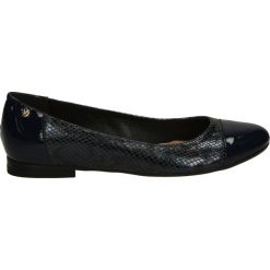 Baleriny - 2157 BLU12-3. Czarne baleriny damskie marki Venezia, ze skóry. Za 139,00 zł.