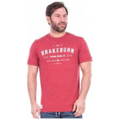 T-shirty męskie: Brakeburn T-Shirt Męski M Czerwony