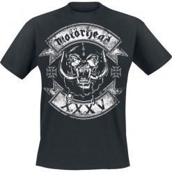 Motörhead Rockers Logo T-Shirt czarny. Białe t-shirty męskie z nadrukiem marki KALENJI, m, z elastanu, z dekoltem na plecach. Za 74,90 zł.
