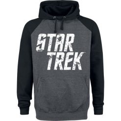 Star Trek Vintage Bluza z kapturem czarny/ciemnoszary. Szare bluzy męskie marki Star Trek, l, z kapturem. Za 164,90 zł.