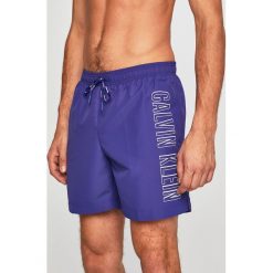 Calvin Klein Underwear - Kąpielówki. Czarne kąpielówki męskie Calvin Klein Underwear, s, bez wzorów, z poliesteru. W wyprzedaży za 159,90 zł.
