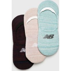 New Balance - Skarpetki (3-pack). Szare skarpetki damskie New Balance, z elastanu. Za 49,90 zł.