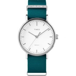 Timex - Zegarek TW2R49000. Zielone zegarki damskie marki Timex, ze stali. W wyprzedaży za 329,90 zł.