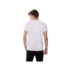 T-SHIRT MULTICOLOUR GLITTER LOGO. Białe t-shirty męskie GAANEESH, s, z bawełny. Za 120,00 zł.