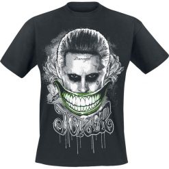 T-shirty męskie: Suicide Squad The Joker – Smile T-Shirt czarny