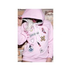 Bluza Milion Dollar Baby. Czerwone bluzy niemowlęce ŁAP NAS, z nadrukiem, z bawełny. Za 189,00 zł.