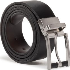 Pasek Męski GUESS - Not Coordinated Belts BM7257 LEA35 BBN. Czarne paski męskie Guess, w paski, ze skóry. W wyprzedaży za 199,00 zł.