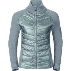 Kurtka funkcyjna "X Pod Hybrid" w kolorze szarym. Szare kurtki damskie Odlo Women, s, bez wzorów, z materiału, klasyczne, bez kaptura, primaloft. W wyprzedaży za 359,95 zł.