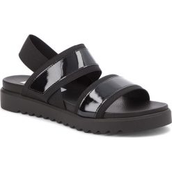 Sandały damskie: Sandały STEVE MADDEN – Sake Flat Sandal 91001123-07097-01001 Black