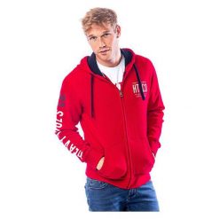 Heavy Tools Męska Bluza Z Kapturem w18-113 Red (Rozmiar M). Czerwone bluzy męskie marki Heavy Tools, m, bez wzorów, z kapturem, bez rękawów, z kapturem. W wyprzedaży za 141,00 zł.