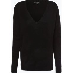 Review - Sweter damski, czarny. Czarne swetry damskie Review, m, bez wzorów, z wełny, bez rękawów, bez kaptura. Za 89,95 zł.