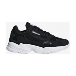 Adidas Originals Falcon Tenisówki Czarny Biały. Czarne trampki i tenisówki damskie adidas Originals, bez wzorów, ze skóry, bez zapięcia. Za 464,95 zł.