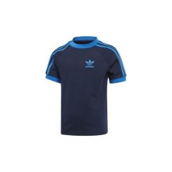 T-shirty z krótkim rękawem Dziecko adidas Koszulka 3-Stripes. Niebieskie t-shirty chłopięce Adidas, bez wzorów, z krótkim rękawem. Za 79,95 zł.