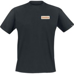 T-shirty męskie: The Dudes Bacon Cheese Burgers T-Shirt czarny