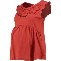 T-shirty damskie: mint&berry mom Tshirt z nadrukiem red ochre
