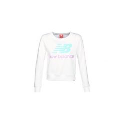 Bluzy New Balance NB SWEAT. Białe bluzy damskie New Balance, s, bez wzorów, bez rękawów, bez kaptura. Za 207,20 zł.