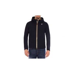 Kurtki wiatrówki K-Way JACQUES BONDED JERSEY. Niebieskie kurtki męskie K-Way, xl, bez wzorów, z jersey, bez kaptura. Za 941,27 zł.