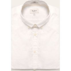 Pepe Jeans - Koszula Bryant. Białe koszule męskie Pepe Jeans, s, bez wzorów, z bawełny, eleganckie, button down, z długim rękawem. W wyprzedaży za 219,90 zł.