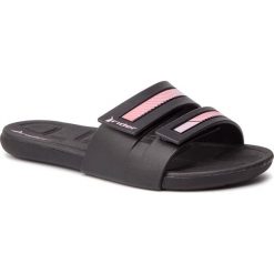 Klapki RIDER - Prana II Fem 82503 Black/Black 20880. Czarne klapki damskie Rider, bez wzorów, z tworzywa sztucznego, bez obcasa. W wyprzedaży za 109,00 zł.