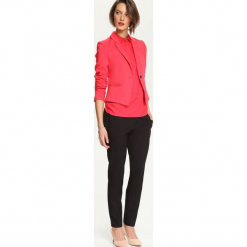 ŻAKIET DAMSKI. Szare marynarki i żakiety damskie Top Secret, eleganckie. Za 99,99 zł.