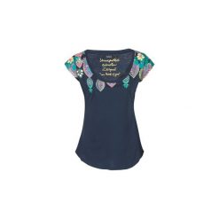 T-shirty z krótkim rękawem Desigual REARU. Niebieskie t-shirty damskie Desigual, xs. Za 127,20 zł.