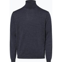Finshley & Harding - Sweter męski, niebieski. Szare swetry klasyczne męskie marki Recman, na zimę, l, z jeansu, z golfem. Za 129,95 zł.